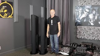 GoldenEar Triton OneR Loudspeaker Review w Upscale Audios Kevin Deal [upl. by Magdaia573]