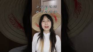 How to count in vietnamese rap [upl. by Lamaj332]