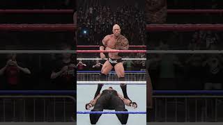 The rock finisher to undertaker wwe romanreigns shortsfeed shorts wwe2k24 [upl. by Annavas345]