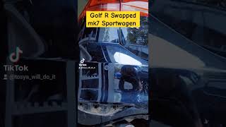 I swapped everything out of mk7 Golf R into a Sportwagen mk7golfrswap sportwagen projectcar [upl. by Avivah279]