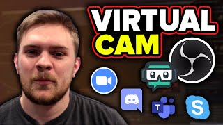 How To Use OBS Virtual Camera For Zoom Skype Discord amp More [upl. by Ltney]