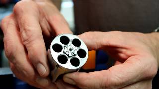 HOW TO CHAMFER A REVOLVER CYLINDER [upl. by Elleina435]