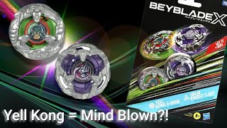 The HARDEST TO FIND Beyblade X Bey  Yell Kong And Helm Knight Full Review and Test Battles 🔥🔥 [upl. by Emelda]