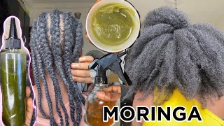 USE THIS FOR MASSIVE HAIR GROWTH 3 WAYS TO USE MORINGA FOR HAIR GROWTH [upl. by Aivatnahs332]