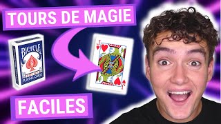 Tours de magie faciles avec des cartes pour débutant [upl. by Anne-Corinne]