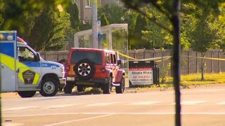 Police investigate after man found fatally shot in crashed Jeep in Markham [upl. by Mharg76]