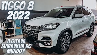 NOVO CAOA CHERY TIGGO 8 2022 TXS 16 TURBO GDI  O MATADOR DE TIGUAN E SW4 2022 tiggo 8 [upl. by Nashbar801]