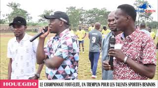 HOUEGBO  Le championnat Footélite un tremplin pour les talents sportifs béninois [upl. by Aldwon]