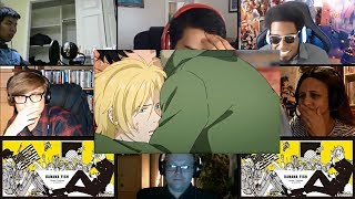 バナナフィッシュ 術 22 話  Banana Fish Episode 22 Live Reactions Mashup [upl. by Hallimaj509]