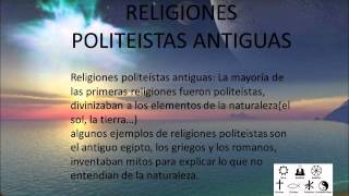 MONOTEISTAS Y POLITEISTA  YARIANA ARIAS [upl. by Westberg]