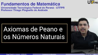 Axiomas de Peano e os Números Naturais [upl. by Morven798]