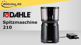 Dahle Spitzmaschine 210 elektrisch Kunststoff für Stiftdurchmesser bis 11mm schwarz [upl. by Halik681]