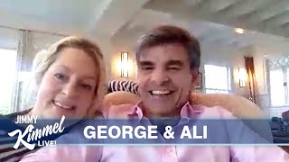 George Stephanopoulos amp Ali Wentworth on Having COVID19 [upl. by Ainerol]