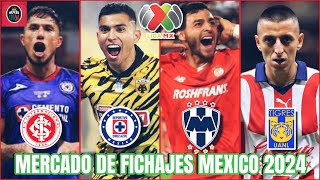 MERCADO DE FICHAJES LIGA MX  Los Movimientos para el Apertura 2024 Continuan con estos Bombazos [upl. by Terry]