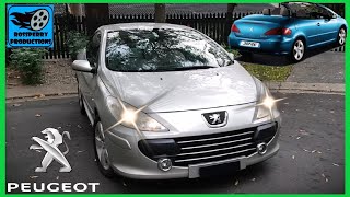 How to Replace Peugeot 307cc Headlight Bulbs Tutorial [upl. by Mozes]