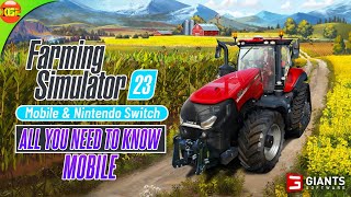 Full Details and Release Date of Farming Simulator 23 Mobile Everything You Need To Know FS23 [upl. by Hachmann]