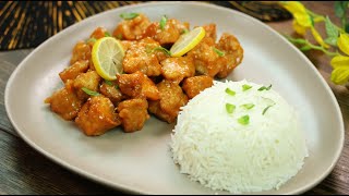 Lemon Chicken Recipe By SooperChef [upl. by Hayikat]