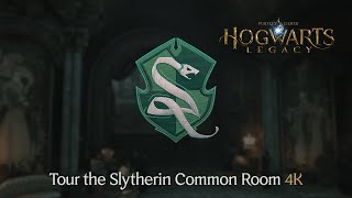 Hogwarts Legacy  Tour the Slytherin Common Room 4K [upl. by Chloris]