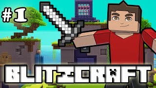 MINECRAFT  BLITZCRAFTED  EPISODE 1  MOUNTAINS ANIMALS [upl. by Rybma]