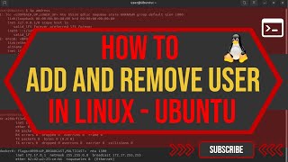 How to Add and Remove User in Linux Ubuntu  useradd command [upl. by Einomrah]