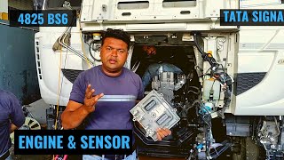 TATA SIGNA 4825 Dumper BS6 Engine amp Sensor के बारे में जानिए Hindi Full Video  FAHEEM KHAN TATA [upl. by Aihsenet983]