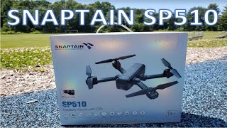 Snaptain SP510 Drone  First Flight [upl. by Uranie]