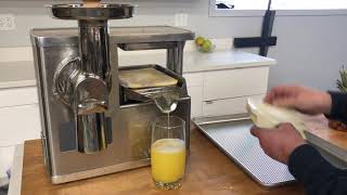 How make Pineapple juice on a PURE Juicer [upl. by Harifaz]