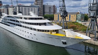 Sunborn London Yacht Hotel tour Royal Victoria Dock London Stationary Luxury Cruise Ship 2022 [upl. by Atiuqes]