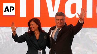 Croatia’s president Milanović wins second fiveyear term in a landslide [upl. by Alphonsine397]