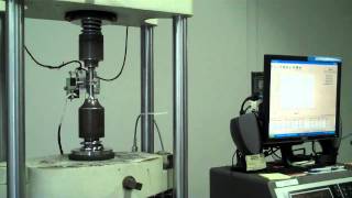 Tensile Testing a Stainless Steel Tensile Specimen [upl. by Areyk]