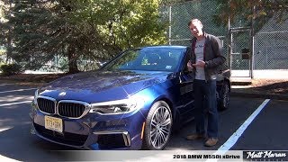 Review 2018 BMW M550i xDrive [upl. by Anillek]