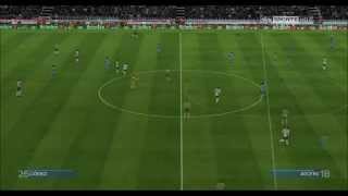 FIFA 14 realistic slow gameplay Besiktas  Manchester City season 1920 [upl. by Ennaear]