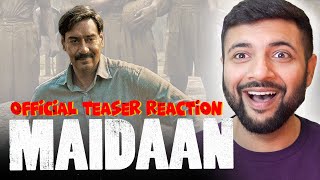 Pakistani Reacts to MAIDAAN OFFICIAL TEASER  AJAY DEVGN June 23 [upl. by Ailuig237]