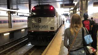 Amtrak Downeaster 683 Full Ride From Boston North Station to Brunswick 81020 [upl. by Amathist]