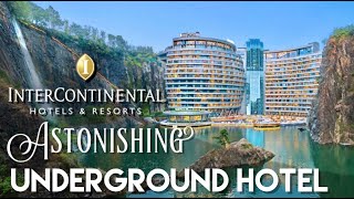 InterContinental Wonderland Shanghai  The fabulous world’s first underground hotel [upl. by Drofdeb]