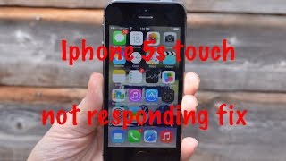 iphone 55c5s screen not responding fix [upl. by Tepper83]