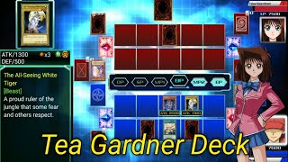 YuGiOh Duel Generation Tea Gardner Deck [upl. by Kcirrej53]