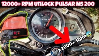 Racing CDI for all Motorcycles RPM lock removed 12000 Rpm  Pulsar Ns 200 [upl. by Nivonod]