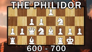 Play the Philidor against EVERYTHING  600700 [upl. by Enyleuqcaj918]