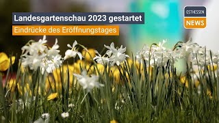 FULDA Hessische Landesgartenschau 2023 gestartet  Eindrücke des Eröffnungstages [upl. by Torosian903]