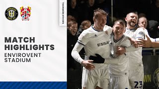 Match Highlights  Harrogate Town v Tranmere Rovers  League Two [upl. by Haag]