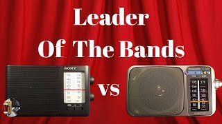 Sony ICF506 vs Panasonic RF2400D Leader of the Bands [upl. by Aicilif]