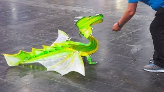 FLYING RC MODEL DRAGON SHOW AMAZING AND FUNNY RC FLIGHT PERFOMANCE [upl. by Berkin]