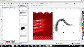 CURSO COREL DRAW  FERRAMENTA MIDIA ARTISTICA COREL SNAKE [upl. by Duke]