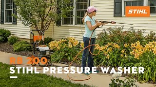 RB 200 Pressure Washer  STIHL [upl. by Rollet]