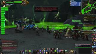 Highlord Tirion Fordring Broken Shore Scenario quotDeathquot Scene HORDE POV [upl. by Marston402]