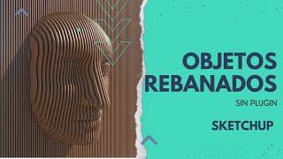 OBJETOS REBANADOS EN SKETCHUP [upl. by Ahsinaw610]