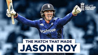 The Match That Made Jason Roy  162 off just 118 Balls  England v Sri Lanka 4th ODI 2016 [upl. by Mehalek]