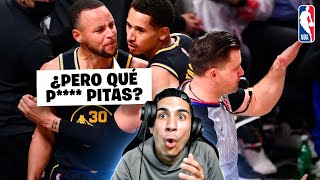 ¡LOS ENFADOS MÁS LOCOS en la NBA🤬😳 Curry LeBron CP3 vs LOS ARBITROS [upl. by Cly]