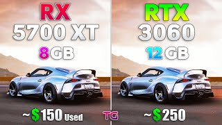 RX 5700 XT vs RTX 3060 Test in 10 Games  2023 [upl. by Anuska]